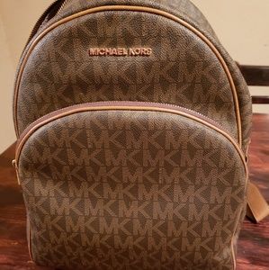 Michael Kors Leather Backpack